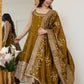 Vichitra Silk with Embroidery Zari Codding Sequins work And Dori Latkan