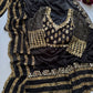 NEW BOLLYWOOD KARISHMA TANNA SUPERHIT DESIGN LAUNCHING SEQUINS CRUSH PLEATED SAREE