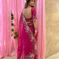 Designer Wedding Party Wear Soft Taby Silk Saree