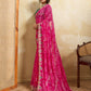 Wedding Wear Bandhej Georgette Saree
