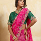 Wedding Wear Bandhej Georgette Saree