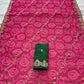 Wedding Wear Bandhej Georgette Saree