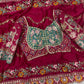 Soft Rangoli Silk Fabric Sequance and dori Embroidery Saree