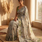 Soft Tebby silk with floral print saree