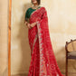 Wedding Wear Bandhej Georgette Saree