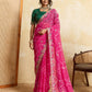 Wedding Wear Bandhej Georgette Saree