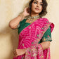 Wedding Wear Bandhej Georgette Saree