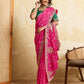 Wedding Wear Bandhej Georgette Saree