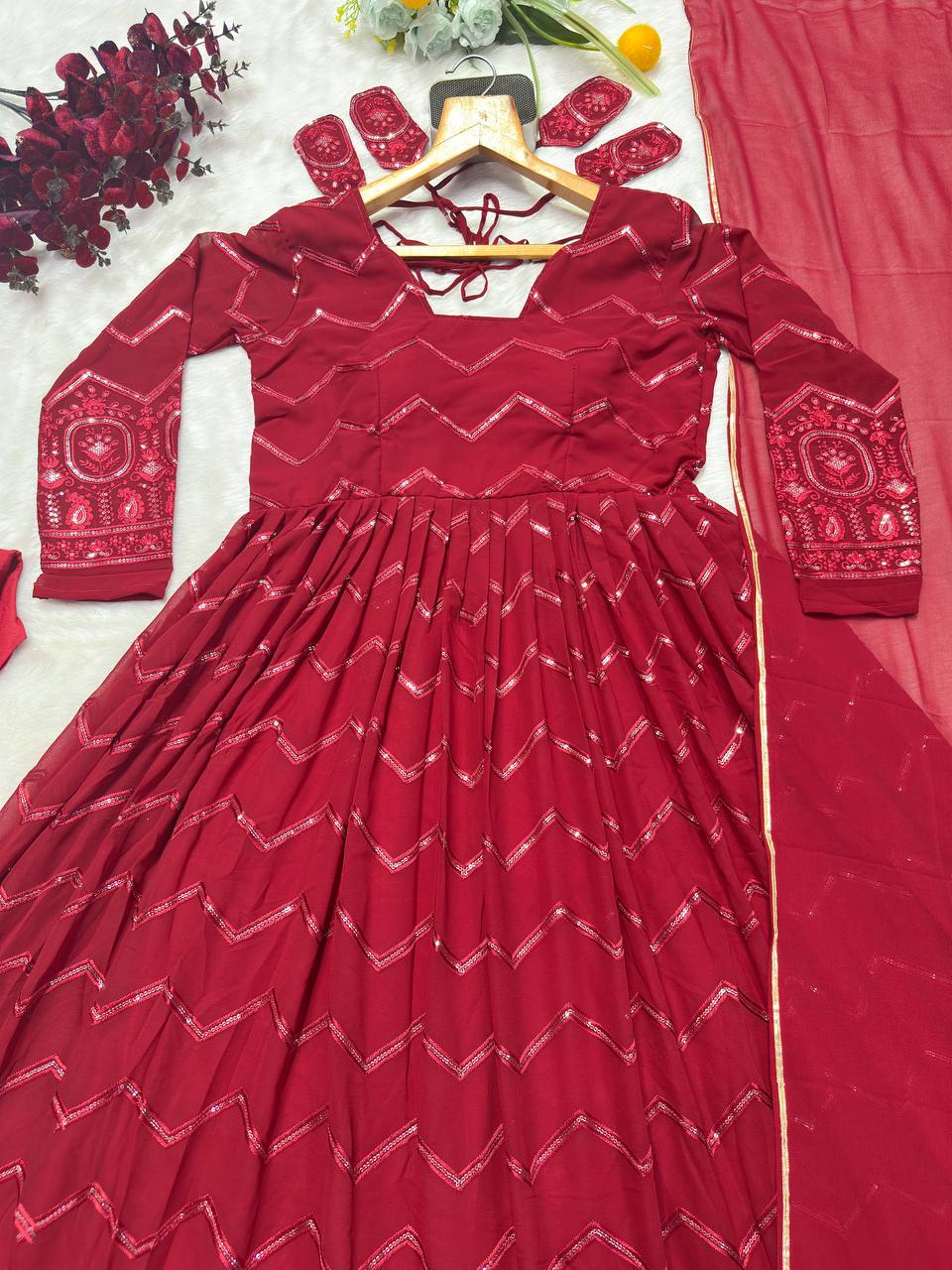 PREMIUM-FERTIGANZUG-SET AUS ANARKALI