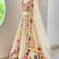 Chinon Multi Sequence Thread Embroidery work choli