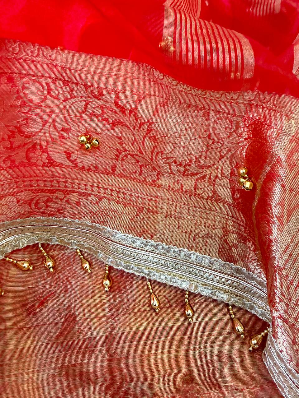 Introducing our premium Ghungroo Saree
