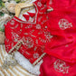 Very Soft nd Elegant rich look space silk fabric saree