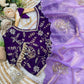 Very Soft nd Elegant rich look space silk fabric saree