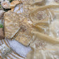 Very Soft nd Elegant rich look space silk fabric saree