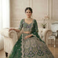 Launching 4 meter flared Coding Sequins Cut Work Lehenga