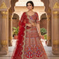 Launching 4 meter flared Coding Sequins Cut Work Lehenga