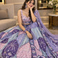 Sehen Sie umwerfend aus in diesem wunderschönen cremefarbenen Lehenga-Set