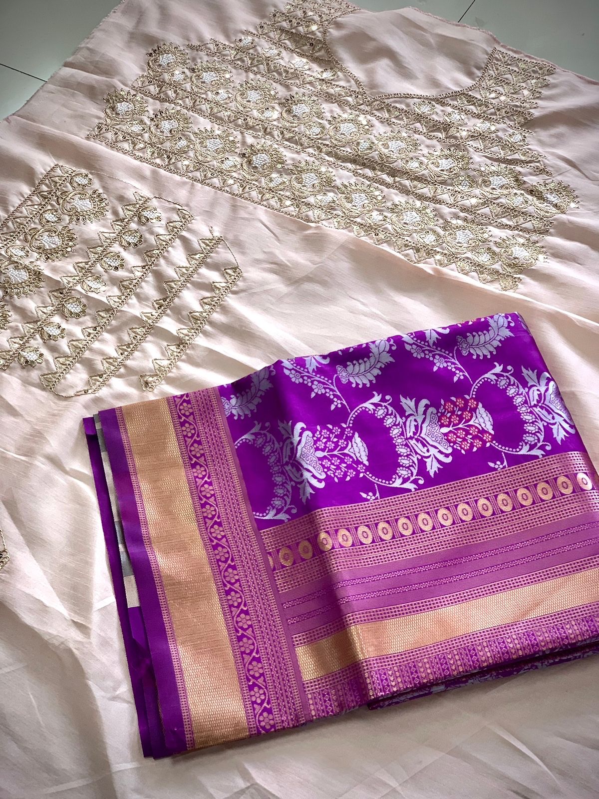 Party & Wedding Wear Soft  Banarasi silk Saree
