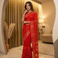 Heavy Butterfly Net Work Beautiful Aari work Saree