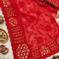 Heavy Butterfly Net Work Beautiful Aari work Saree
