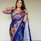 Presenting You Most Beautiful Latest Real Mirror Work Saree