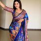 Presenting You Most Beautiful Latest Real Mirror Work Saree