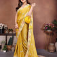 Party Wear Soft Fendy Chiffon Silk Saree