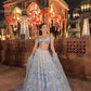 Slub silk lehenga with Resham dori & rainbow sequins work choli