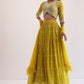 Faux Georgette Sequence Embroidery Work Choli