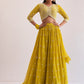 Faux Georgette Sequence Embroidery Work Choli
