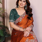 Party Wear Soft Rangoli Silk Saree