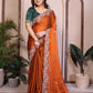 Party Wear Soft Rangoli Silk Saree