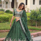 Vichitra Silk With Sequins Zari & Thread Embroidered work Lehenga Choli