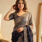 Shaded color in soft Frendy Chiffon Saree