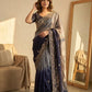 Shaded color in soft Frendy Chiffon Saree