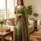 Shaded color in soft Frendy Chiffon Saree