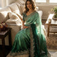 Shaded color in soft Frendy Chiffon Saree