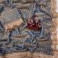 Moss silk with Jaquard Butti Saree