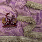 Moss silk with Jaquard Butti Saree