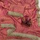 Moss silk with Jaquard Butti Saree