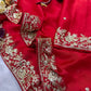 KARVA CHOUTH SPECIAL PREMIUM RED COLOR SAREE
