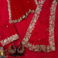 KARVA CHOUTH SPECIAL PREMIUM RED COLOR SAREE