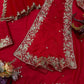 KARVA CHOUTH SPECIAL PREMIUM RED COLOR SAREE