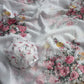 Pure soft teby silk saree with beautiful digital prints flower
