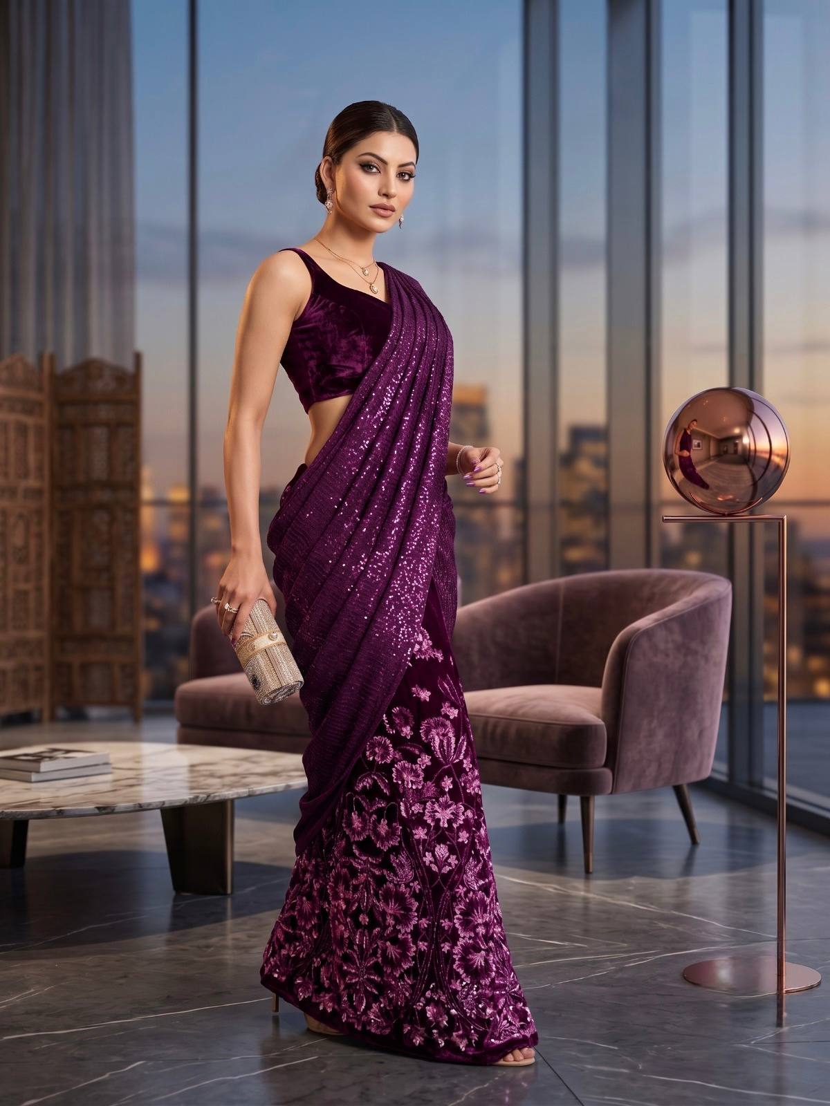 Soft Georgette Silk Saree