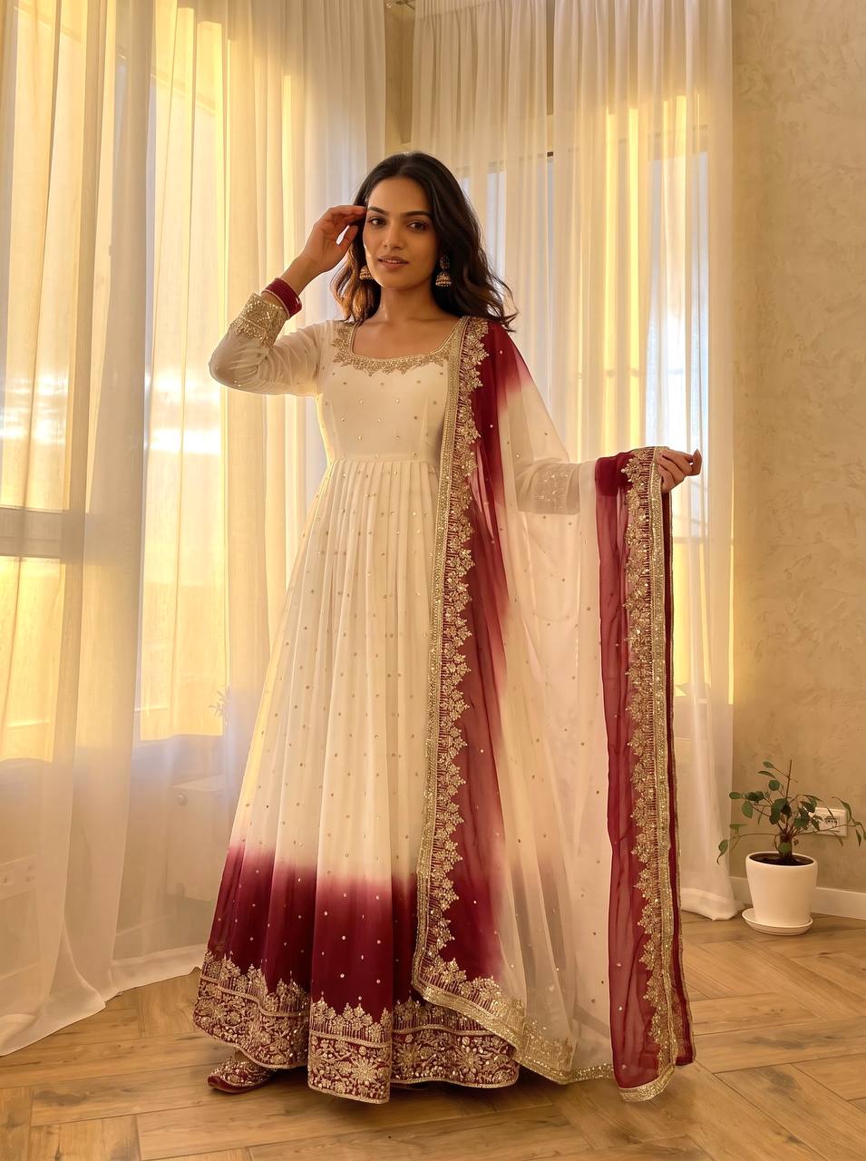 PREMIUM-FERTIGANZUG-SET AUS ANARKALI