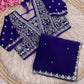 Beautiful Sequence Brits C- pallu work along saree