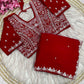 Beautiful Sequence Brits C- pallu work along saree