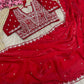 Beautiful Sequence Brits C- pallu work along saree