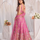 Fandy Zari Sequence & Embroidery Choli